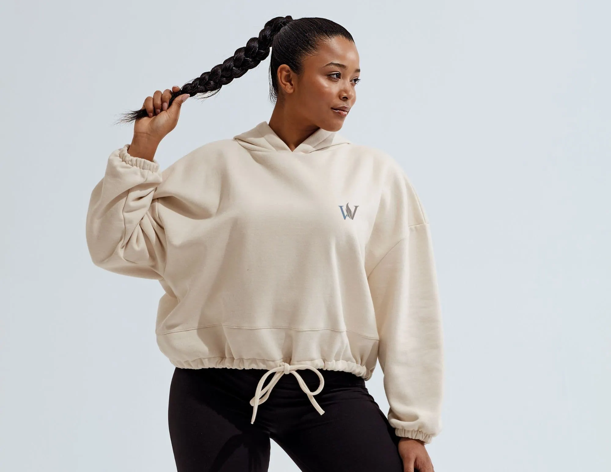 The Elevate Oversized Cropped Hoodie - Image 5