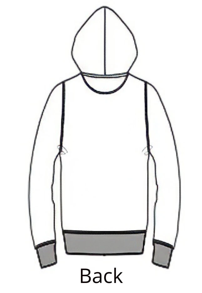 Hoodie Back View