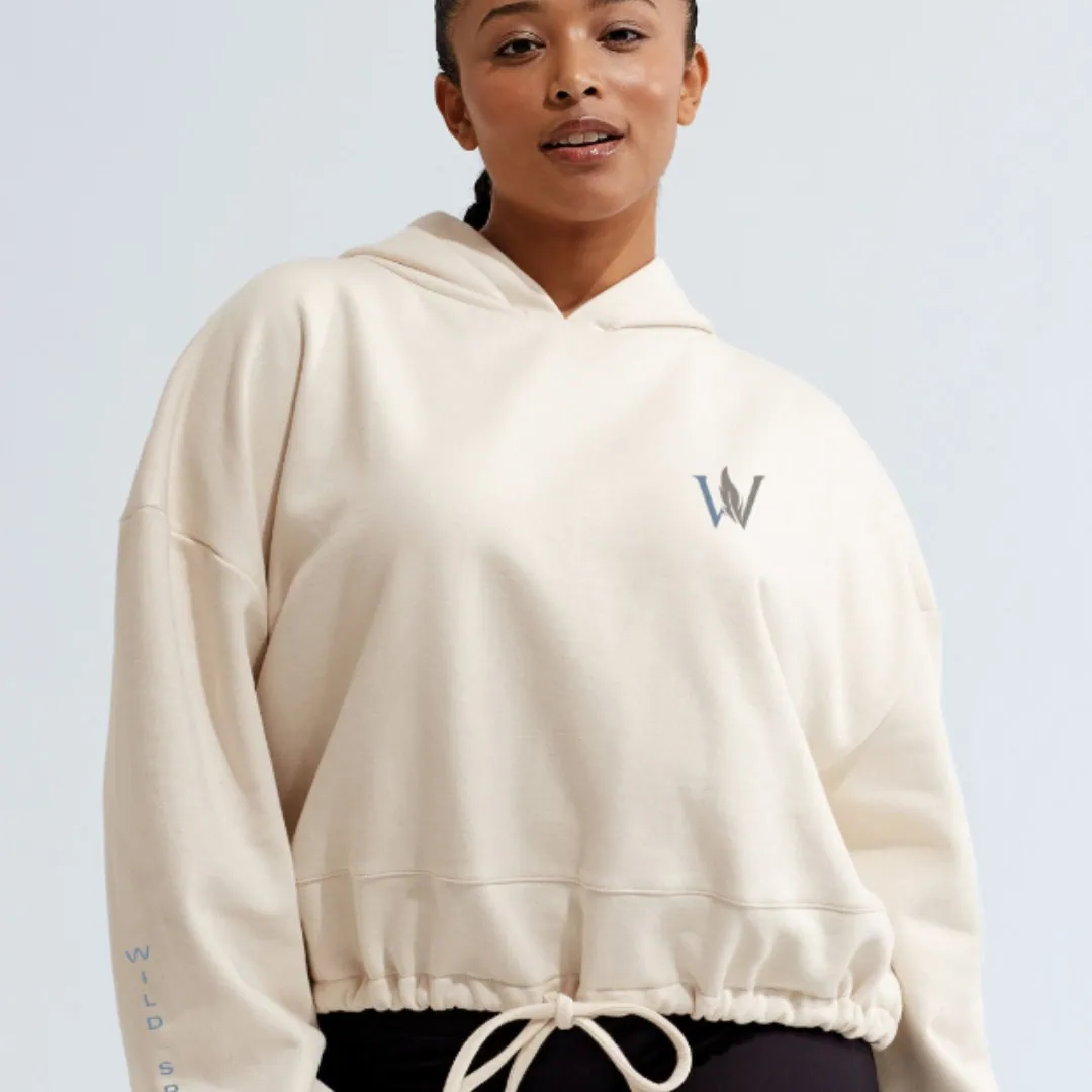 The Elevate Oversized Cropped Hoodie - Image 2