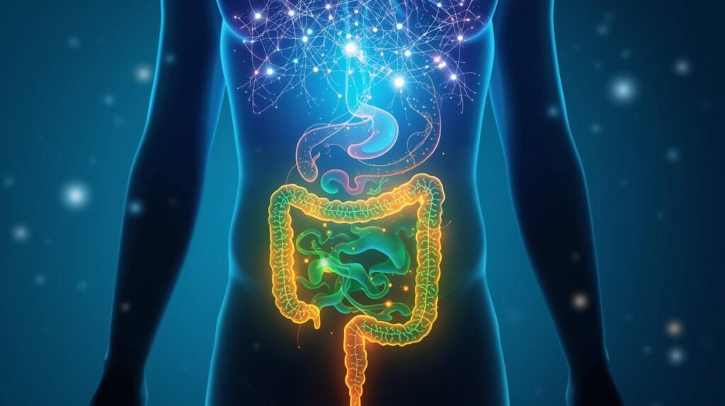 I need an image for gut health and brain function